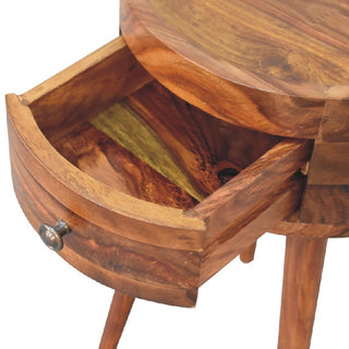 Alina Honey Bedside Cabinet, Bedroom Furniture image 6