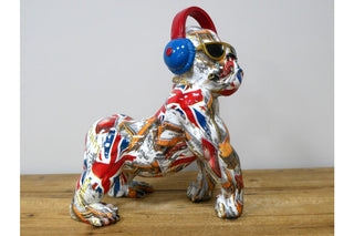 British Gorilla Ornament, Quirky Home Decor Figurine image 4