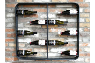 Wine Bottle Holder, Wall Hanging Unit image 6