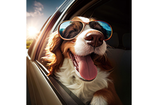 Spaniel Wall Glass Art - Animal & Dog Lover Decor