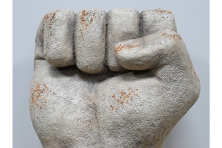 Side Table / Plant Stand- Giant Fist Style!