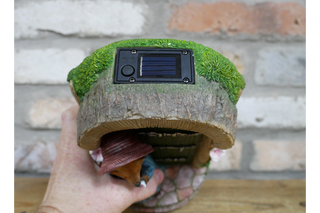 Mr Fox Solar Light, Fairy Light Door, Garden Decor Ornament