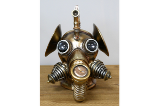 Steampunk Head, Gothic Style Home Decor