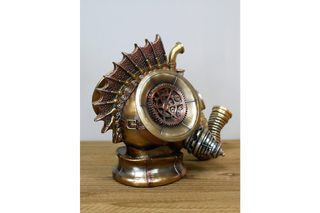 Steampunk Head, Gothic Style Home Decor