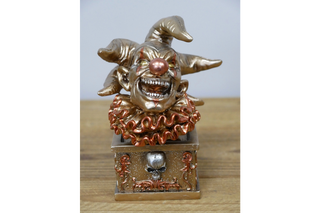 Steampunk Wobbly Jester, Gothic Home Decor