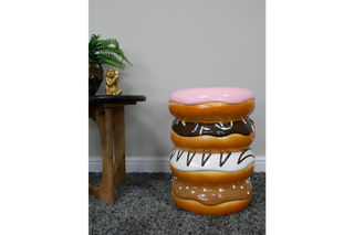 Doughnut Side Table, Home Sculpture Ornament