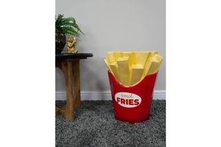 French Fries Side Table, Home Sculpture Ornament