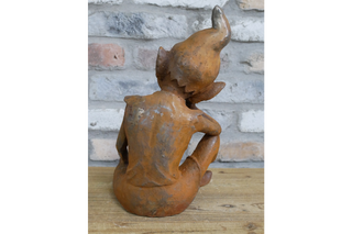 Cast Iron Elf, Indoor or Outdoor Magical Decor