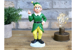 Up Yours Elf - Charming Christmas Funny Decor