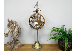Candle Holder on Stand - Bird Design - Home Decor