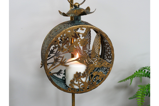 Candle Holder on Stand - Bird Design - Home Decor