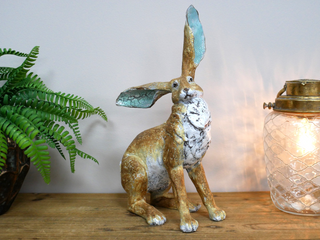Rabbit Playful Ornament - Lovely Home Decor