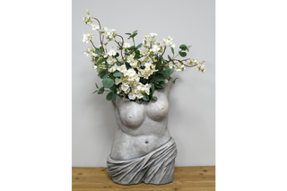 Woman's Body Bust Planter, Classical Feminine Indoor Decor
