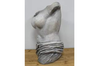 Woman's Body Bust Planter, Classical Feminine Indoor Decor