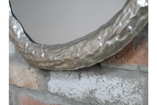 Silver Wall Mirror image 1