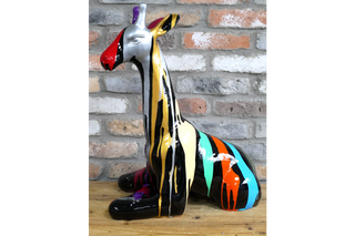 Multi Colour Giraffe image 1