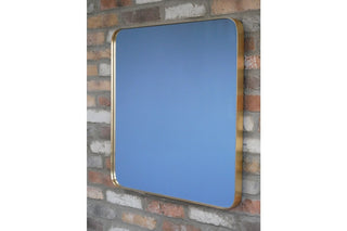 Gold Wall Mirror - Square, Classic Design image 3