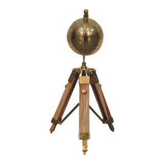 Brass Antique Tripod Globe image 3