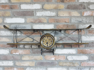 Quirky Biplane Wall Clock image 0