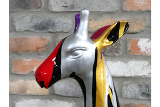 Multi Colour Giraffe image 2