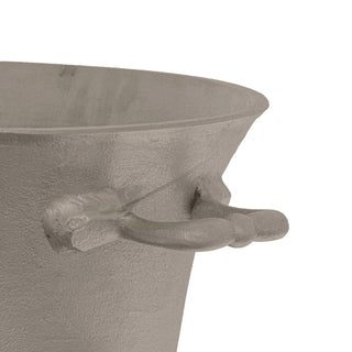 Large Antique Pewter Champagne Cooler / Ice Bucket