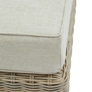 Capri Collection Outdoor Foot Stool, Garden Furniture