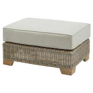 Capri Collection Outdoor Foot Stool, Garden Furniture