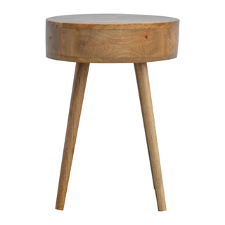 Nordic Circular Shaped Bedside Table, Bedroom Furniture image 4