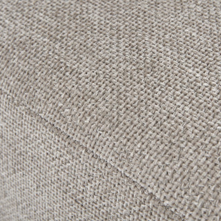 Vesper Taupe Cushion Back Three Seater Sofa