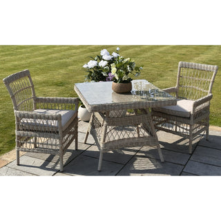 Provence Collection Outdoor 4 Seater Dining Set, Garden Furniture
