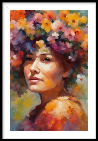 Female Flowers, set of 3 prints image 2