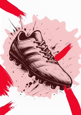 Personalised Football Wall Art Prints, Boys Bedroom Decor, Set of 3