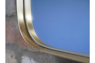 Gold Wall Mirror - Square, Classic Design image 1