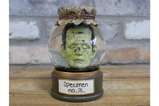 Head In Specimen Jar - Spooky Ornament image 2