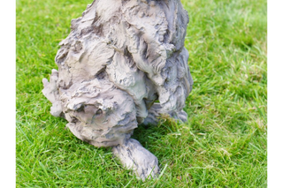 Garden Rabbit Ornament, Wood Effect