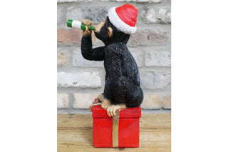 Drunken Monkey - Christmas Edition. Festive Ornament image 2