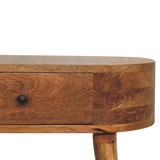 Mini Albion Oak-ish Console Table, Hallway Furniture image 3