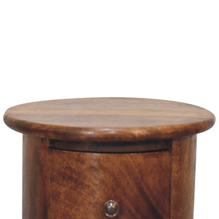 Mini Chestnut Drum Chest, Bedroom Furniture image 2