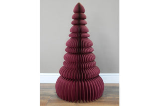 Paper Christmas Tree (90cm) - Red image 8