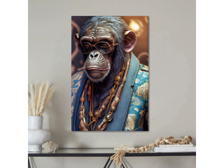 Ape Wall Art - Tempered Glass image 0