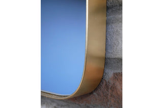 Gold Wall Mirror - Square, Classic Design image 2