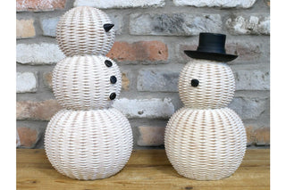 Christmas Snowman in Top Hat, Festive Ornament image 3