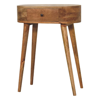 Mini Albion Oak-ish Console Table, Hallway Furniture image 2