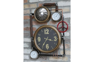 Industrial Style Wall Clock  - Fabulous Home Decor image 3