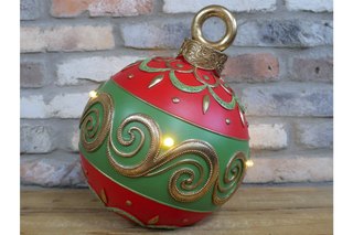 Christmas Bauble - (Medium) Light Up Desktop Ornament image 3