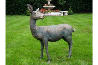 Garden Deer Statue, Stunning Outdoor Sculpture
