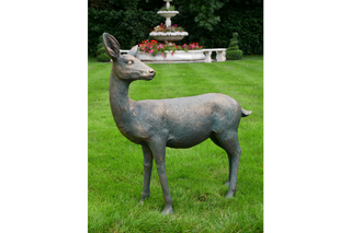 Garden Deer Statue, Stunning Outdoor Sculpture