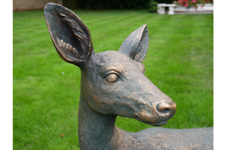 Garden Deer Statue, Stunning Outdoor Sculpture