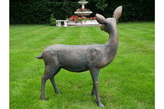 Garden Deer Statue, Stunning Outdoor Sculpture