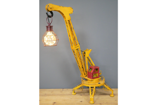 Demolition Crane Light, Desktop Lamp
